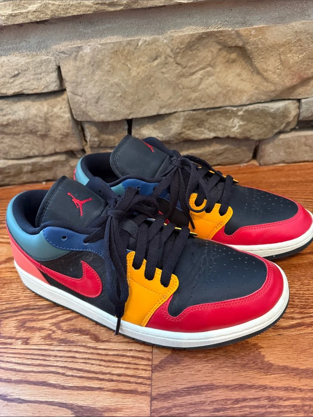 Air Jordan 1 Low SE Black Multicolor